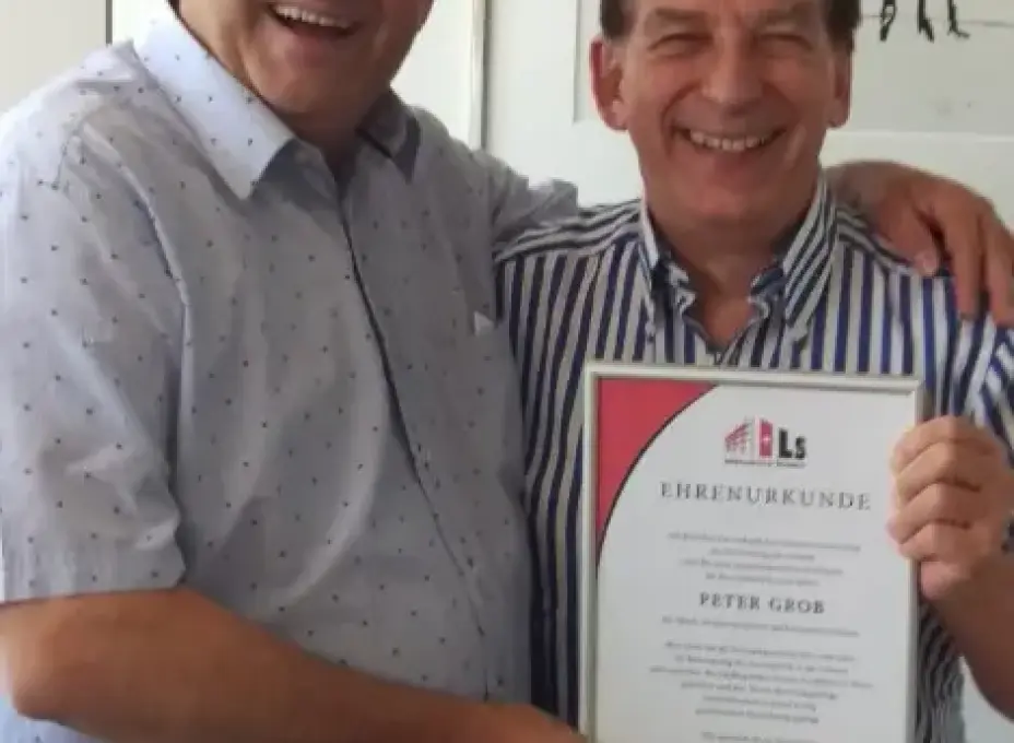 Ehrenprasident Peter Grob 1